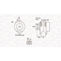 MAGNETI MARELLI 063732020010 Generator