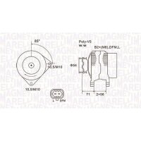 MAGNETI MARELLI 063731973010 Generator