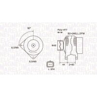 MAGNETI MARELLI 063731877010 Generator