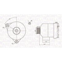 MAGNETI MARELLI 063731872010 Generator