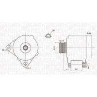 MAGNETI MARELLI 063731860010 Generator