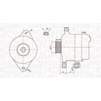 MAGNETI MARELLI 063731800010 Generator