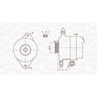 MAGNETI MARELLI 063731793010 Generator