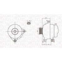MAGNETI MARELLI 063731792010 Generator