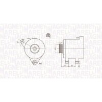 MAGNETI MARELLI 063731789010 Generator