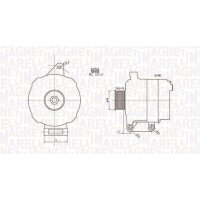 MAGNETI MARELLI 063731780010 Generator
