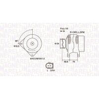 MAGNETI MARELLI 063731757010 Generator