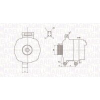 MAGNETI MARELLI 063731728010 Generator
