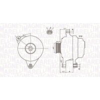 MAGNETI MARELLI 063731703010 Generator