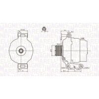 MAGNETI MARELLI 063731639010 Generator