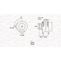 MAGNETI MARELLI 063731627010 Generator