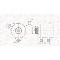 MAGNETI MARELLI 063731605010 Generator