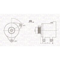 MAGNETI MARELLI 063731569010 Generator