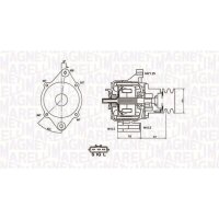 MAGNETI MARELLI 063731367010 Generator
