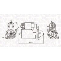 MAGNETI MARELLI 063721412010 Starter