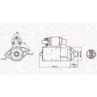 MAGNETI MARELLI 063721409010 Starter