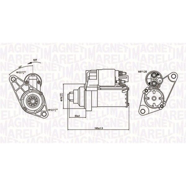MAGNETI MARELLI 063721330010 Starter