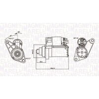MAGNETI MARELLI 063721330010 Starter