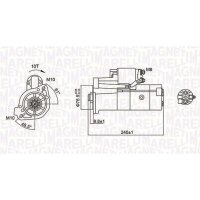 MAGNETI MARELLI 063721221010 Starter