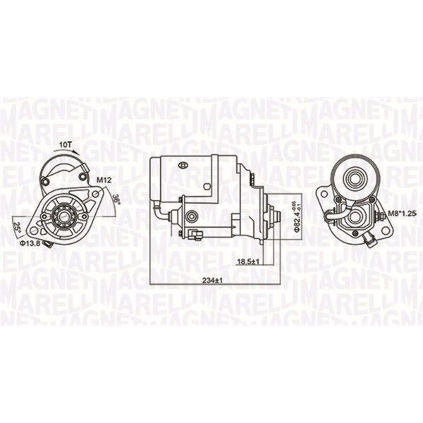 MAGNETI MARELLI 063721154010 Starter