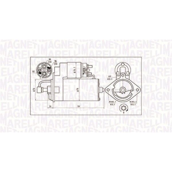 MAGNETI MARELLI 063720984010 Starter
