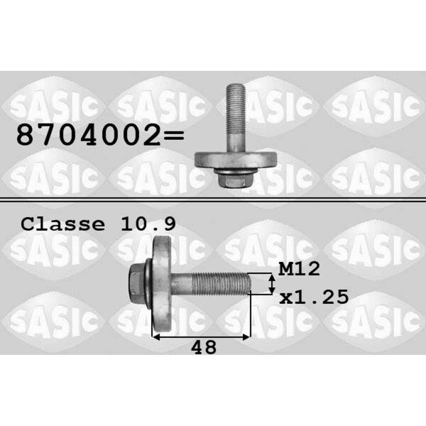 SASIC 8704002 Riemenscheibenschraube