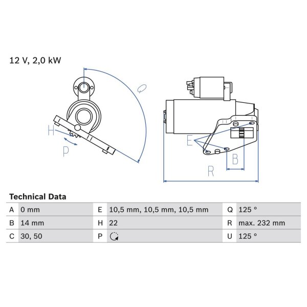 BOSCH 0 986 024 710 Starter