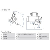 BOSCH 0 986 024 710 Starter