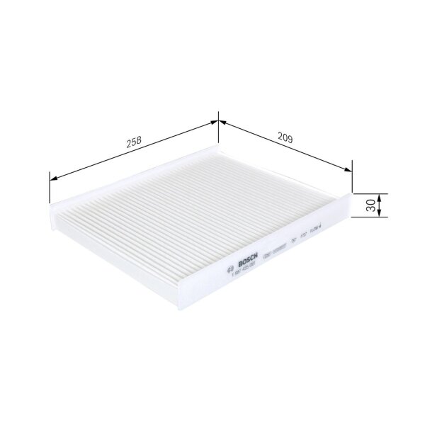 BOSCH 1 987 435 081 Filter, Innenraumluft