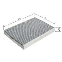 BOSCH 1 987 435 559 Filter, Innenraumluft