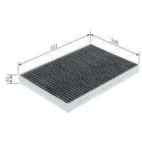 BOSCH 1 987 435 560 Filter, Innenraumluft
