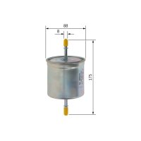 BOSCH F 026 403 030 Kraftstofffilter