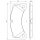 BOSCH 0 986 494 757 Bremsbelagsatz, Scheibenbremse