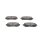 BOSCH 0 986 494 793 Bremsbelagsatz, Scheibenbremse