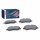 BOSCH 0 986 494 796 Bremsbelagsatz, Scheibenbremse