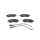 BOSCH 0 986 494 844 Bremsbelagsatz, Scheibenbremse