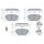BOSCH 0 986 494 930 Bremsbelagsatz, Scheibenbremse