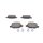 BOSCH 0 986 494 934 Bremsbelagsatz, Scheibenbremse