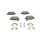 BOSCH 0 986 494 935 Bremsbelagsatz, Scheibenbremse