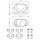 BOSCH 0 986 494 935 Bremsbelagsatz, Scheibenbremse