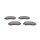 BOSCH 0 986 494 936 Bremsbelagsatz, Scheibenbremse