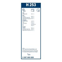 BOSCH 3 397 005 828 Wischblatt