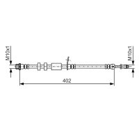 BOSCH 1 987 481 977 Bremsschlauch
