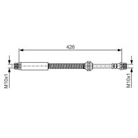 BOSCH 1 987 481 984 Bremsschlauch