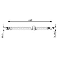 BOSCH 1 987 481 985 Bremsschlauch