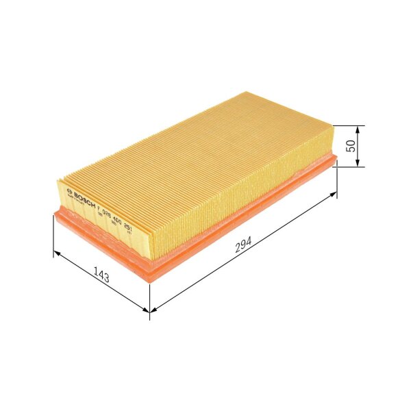 BOSCH F 026 400 251 Luftfilter