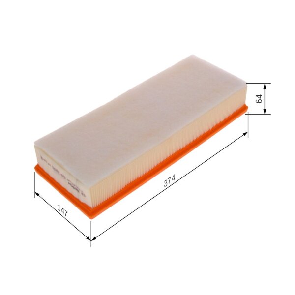 BOSCH F 026 400 449 Luftfilter