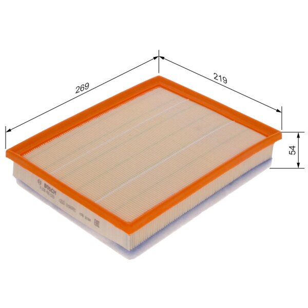 BOSCH F 026 400 525 Luftfilter