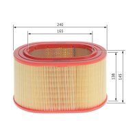 BOSCH F 026 400 557 Luftfilter