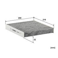 FILTRON K 1241A Filter, Innenraumluft